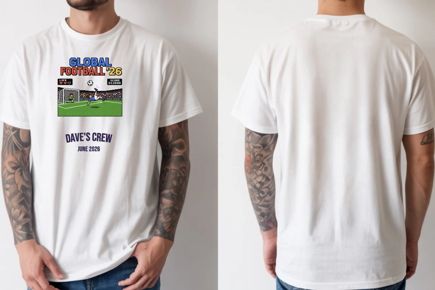 Personalised Summer of Soccer Tee | Global Football 2026 | Top