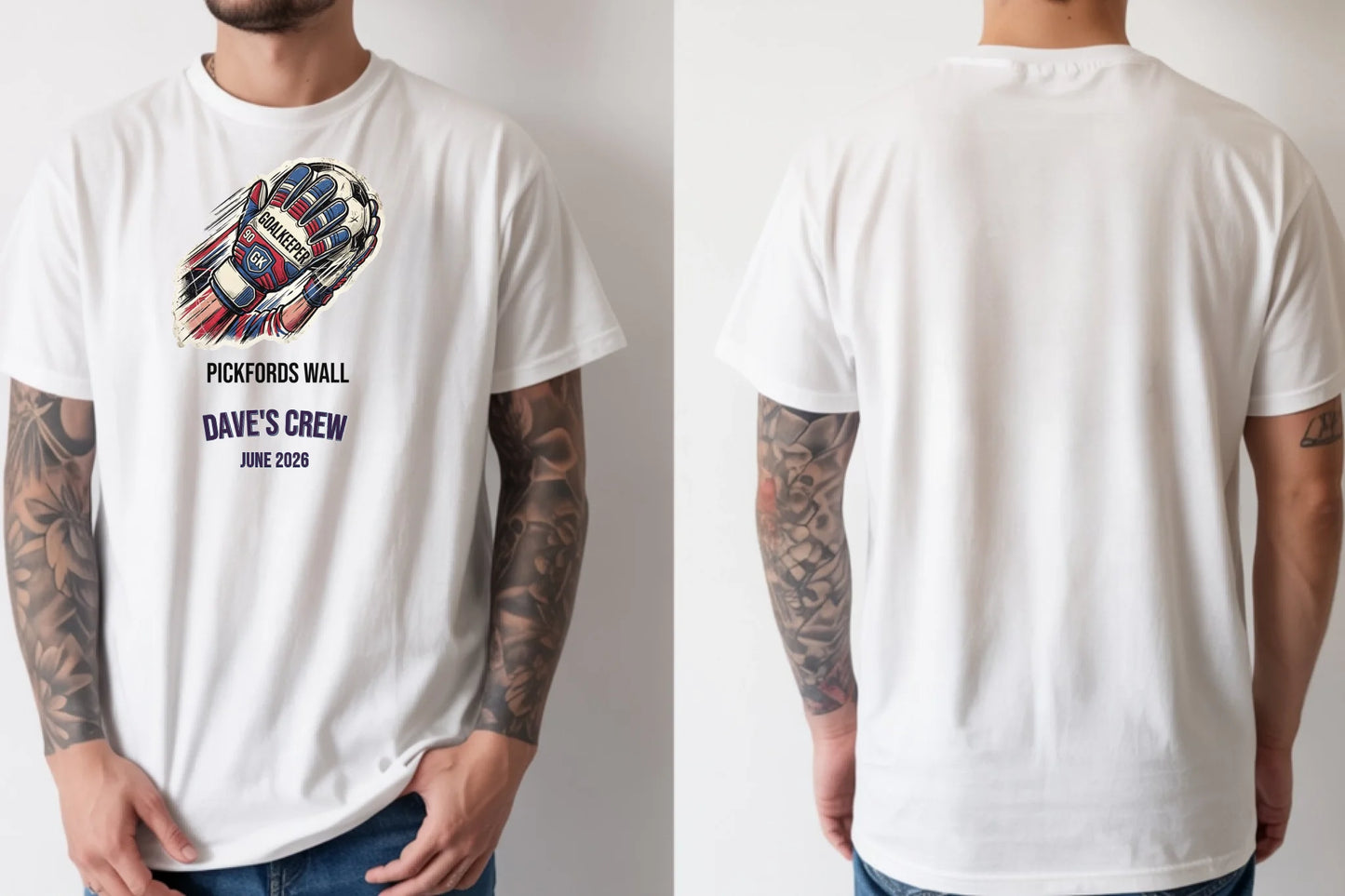 Personalised Summer of Soccer Tee | Pickfords Wall | Top