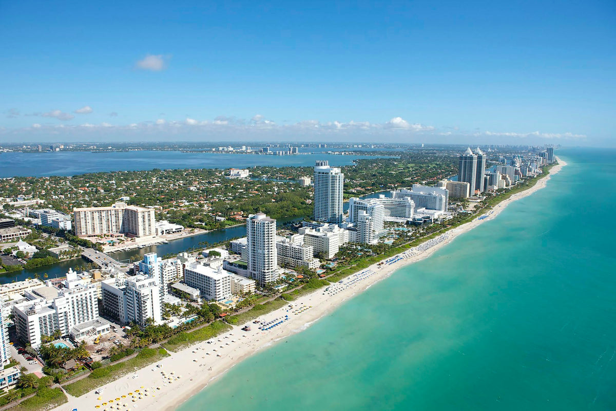 Miami Beach coastline