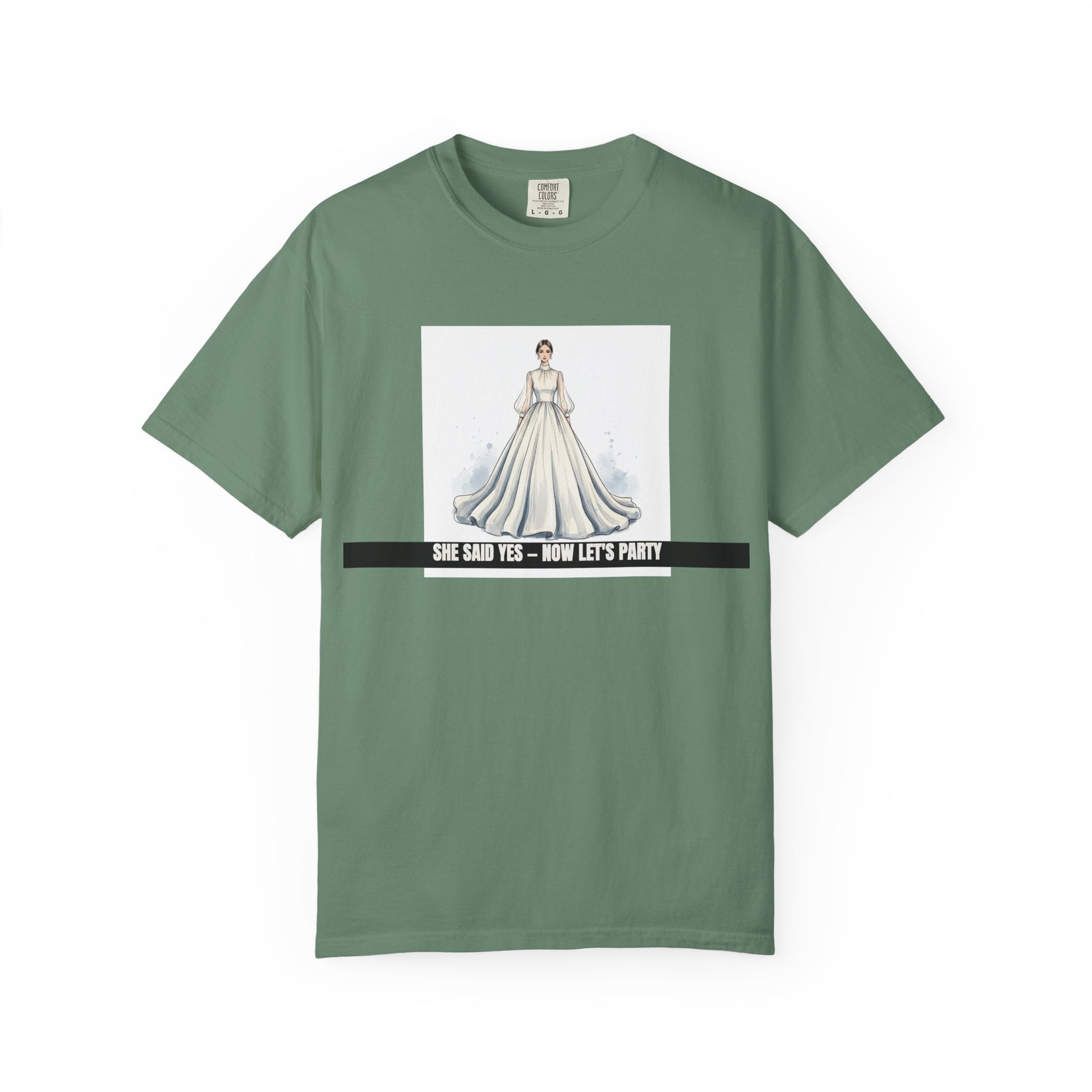 She Said Yes Now Lets Party Bachelorette Bride Squad Tee