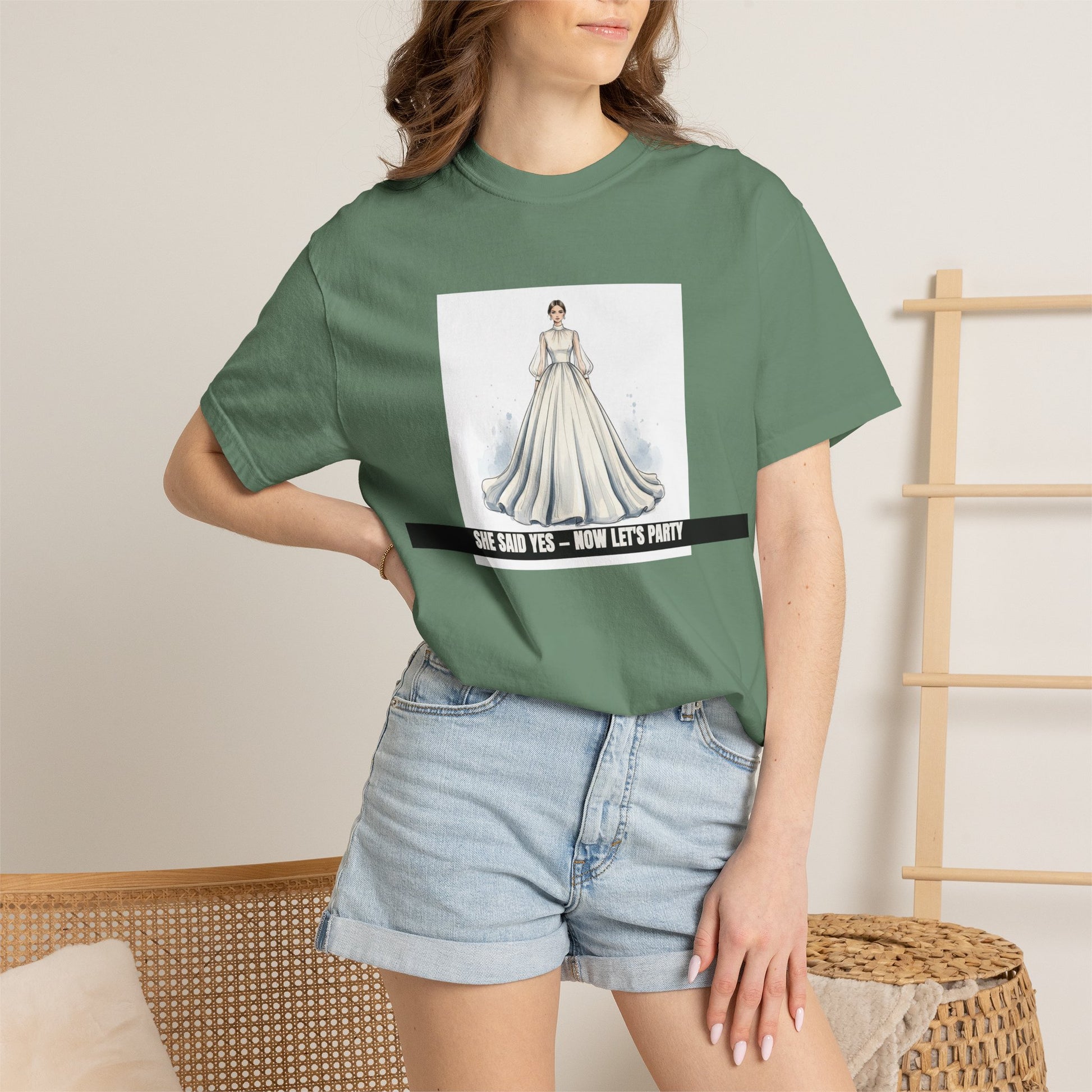 She Said Yes Now Lets Party Bachelorette Bride Squad Tee