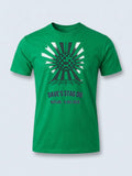Personalised Replay Big Weekender Tee — irish green tee, front view