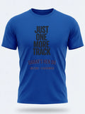 Personalised Bugged Out Big Weekender Tee — royal blue tee, front view