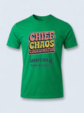 Personalised Country Weekender Tee — irish green tee, front view