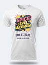 Personalised 90s Reloaded Big Weekender Tee – Spice Level Maximum