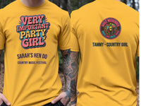 Personalised Country Weekender Unisex Tee | This ain't my first rodeo | Shirt Dress Loud