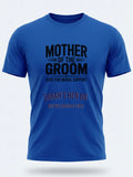 Personalised Weekender Unisex Tee | Mother of the Groom Here for Moral Support | Hen Shirt Dress Loud