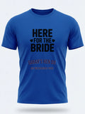 Personalised Weekender Unisex Tee | Bride Tribe | Here for the Bride | Hen Shirt Dress Loud