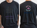 Personalised We Love Ibiza Big Weekender Tee — black tee