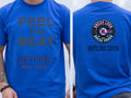 Personalised Replay Big Weekender Tee — royal tee