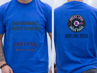 Personalised We Love Ibiza Big Weekender Tee — royal tee