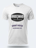 Personalised Weekender Unisex Tee – Bridesmaid Chaos Coordinator