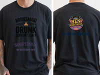 Personalised Weekender Unisex Tee — black tee