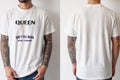 Personalised Pride Tee — natural tee, front and back view