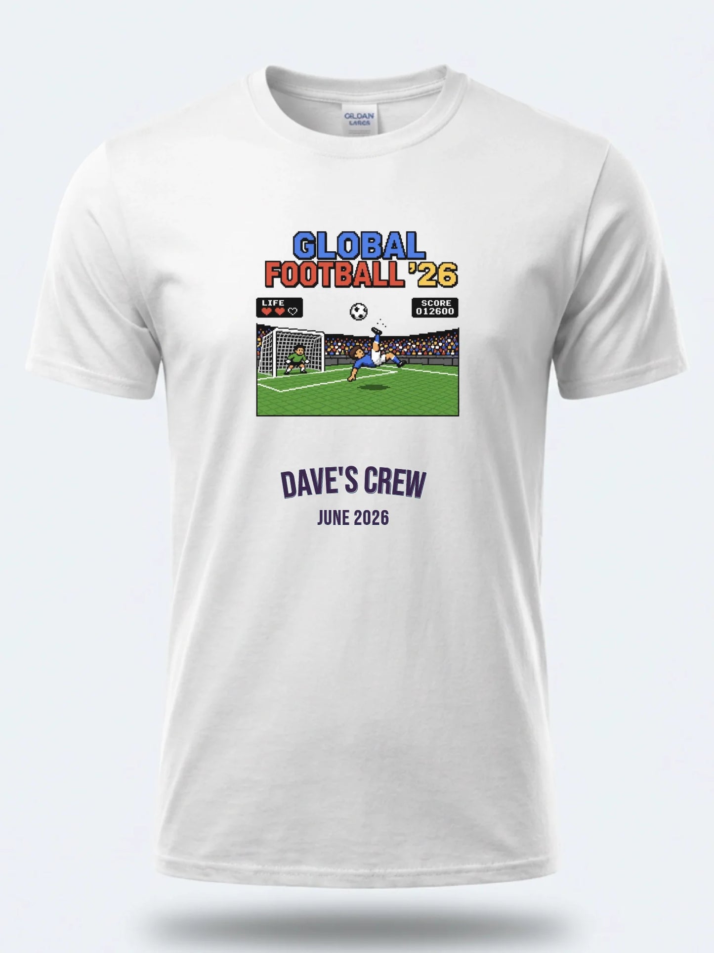 Personalised Summer of Soccer Tee | Global Football 2026 | Top