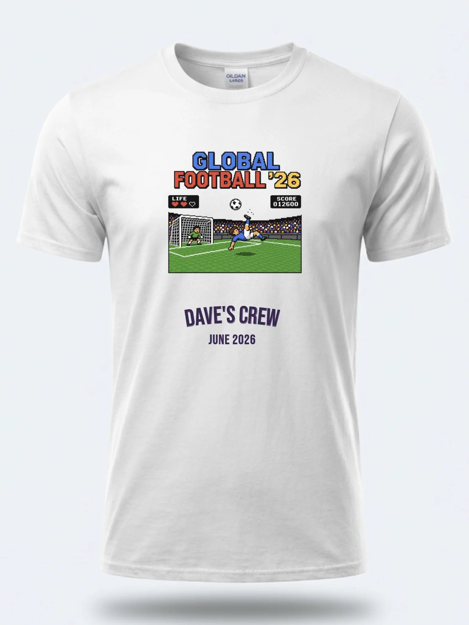 Personalised Summer of Soccer Tee | Global Football 2026 | Top