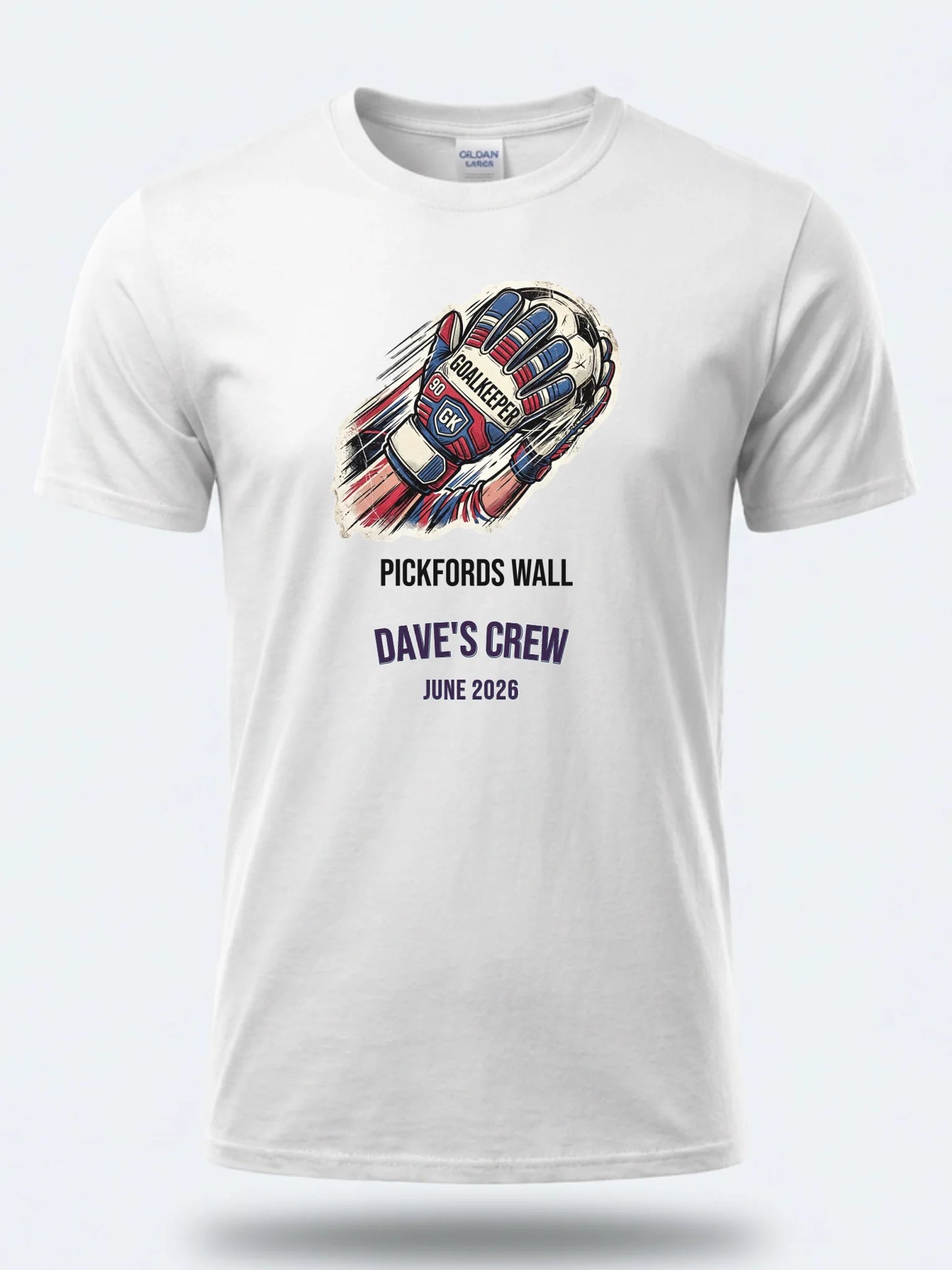 Personalised Summer of Soccer Tee | Pickfords Wall | Top