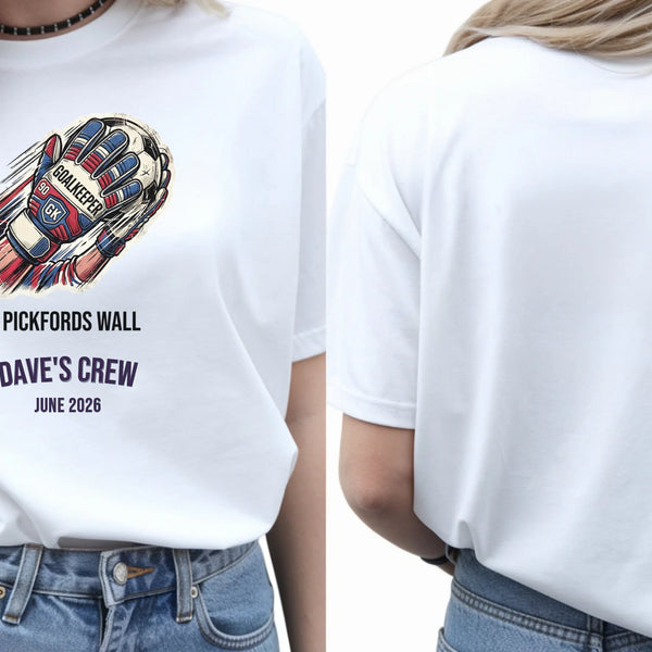 Personalised Summer of Soccer Tee | Pickfords Wall | Top