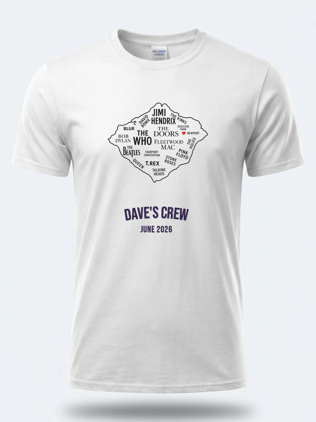Isle of Wight Festival 2026 Tee - Island of Music