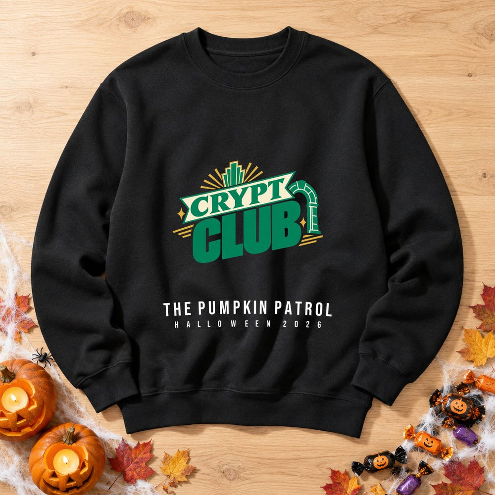 Crypt Club — Personalised Halloween Sweatshirt
