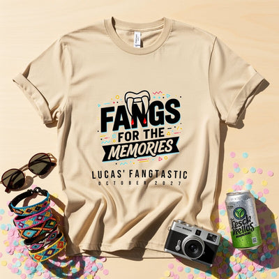 Fangs For Memories Personalized Group T-Shirt