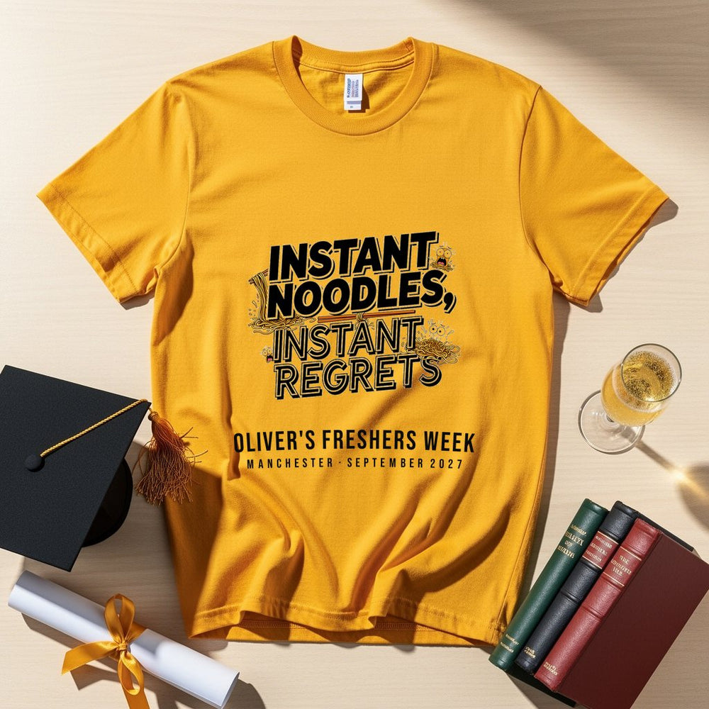 Instant Noodles Personalized Freshers T-Shirt
