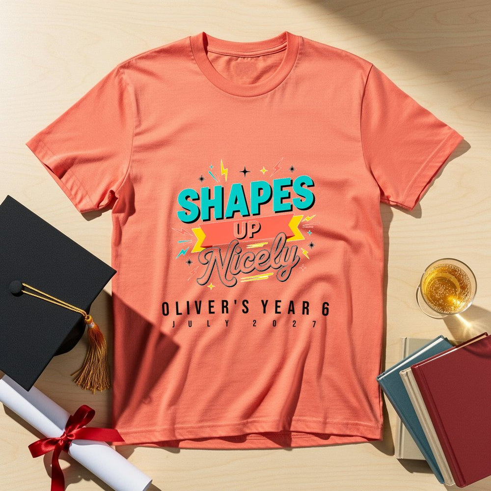 Shapes Up Personalized Group T-Shirt