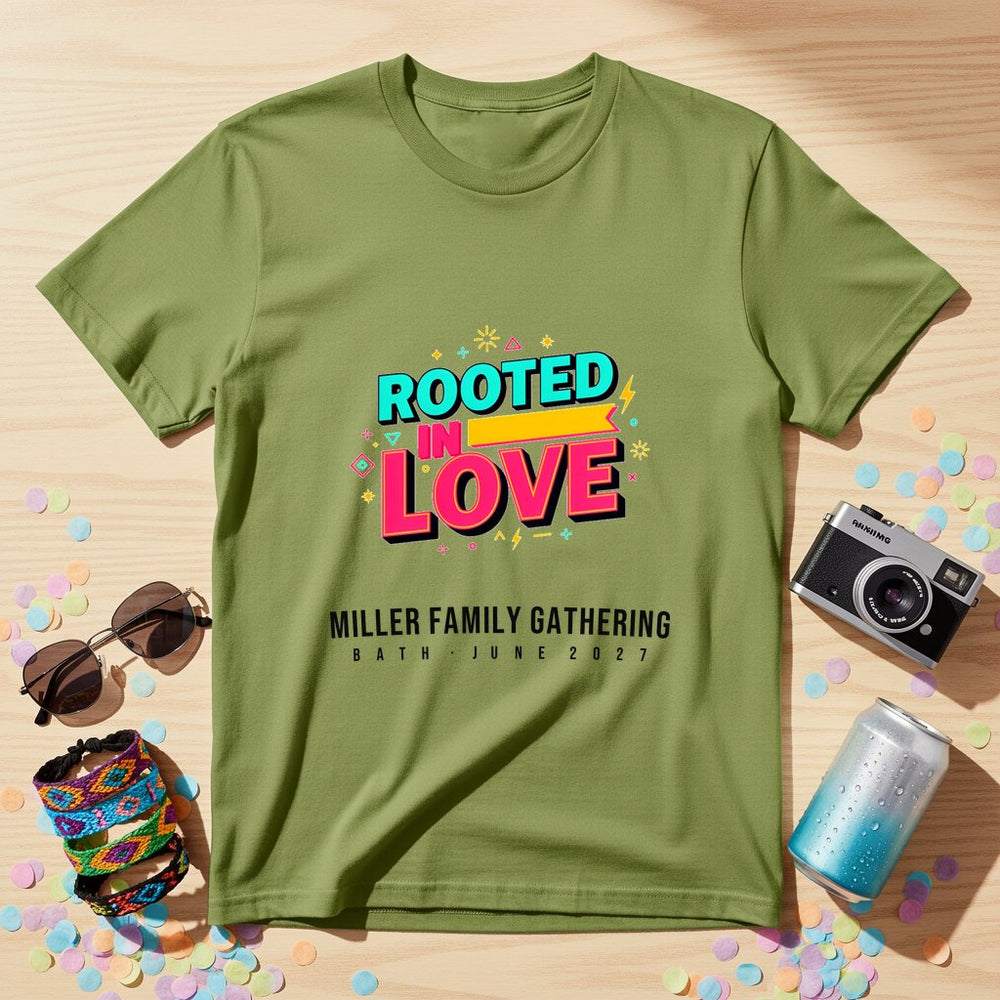 Rooted In Love Personalized Group T-Shirt