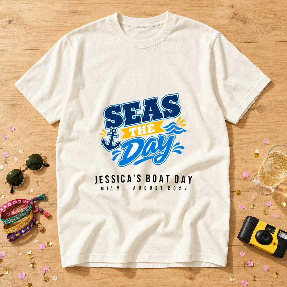 Docked & Devoted Personalized Bachelorette T-Shirt