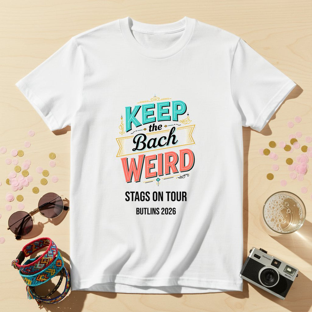 Keep Bach Weird Personalized Group T-Shirt