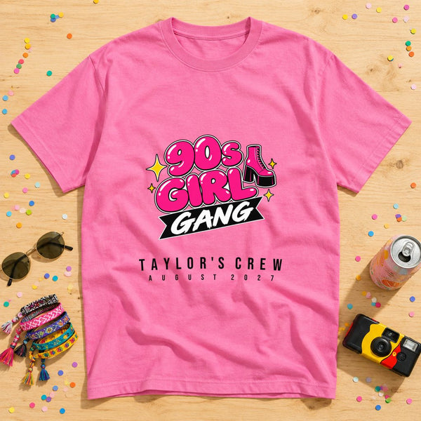 90s Girl Gang — Personalised T-Shirt