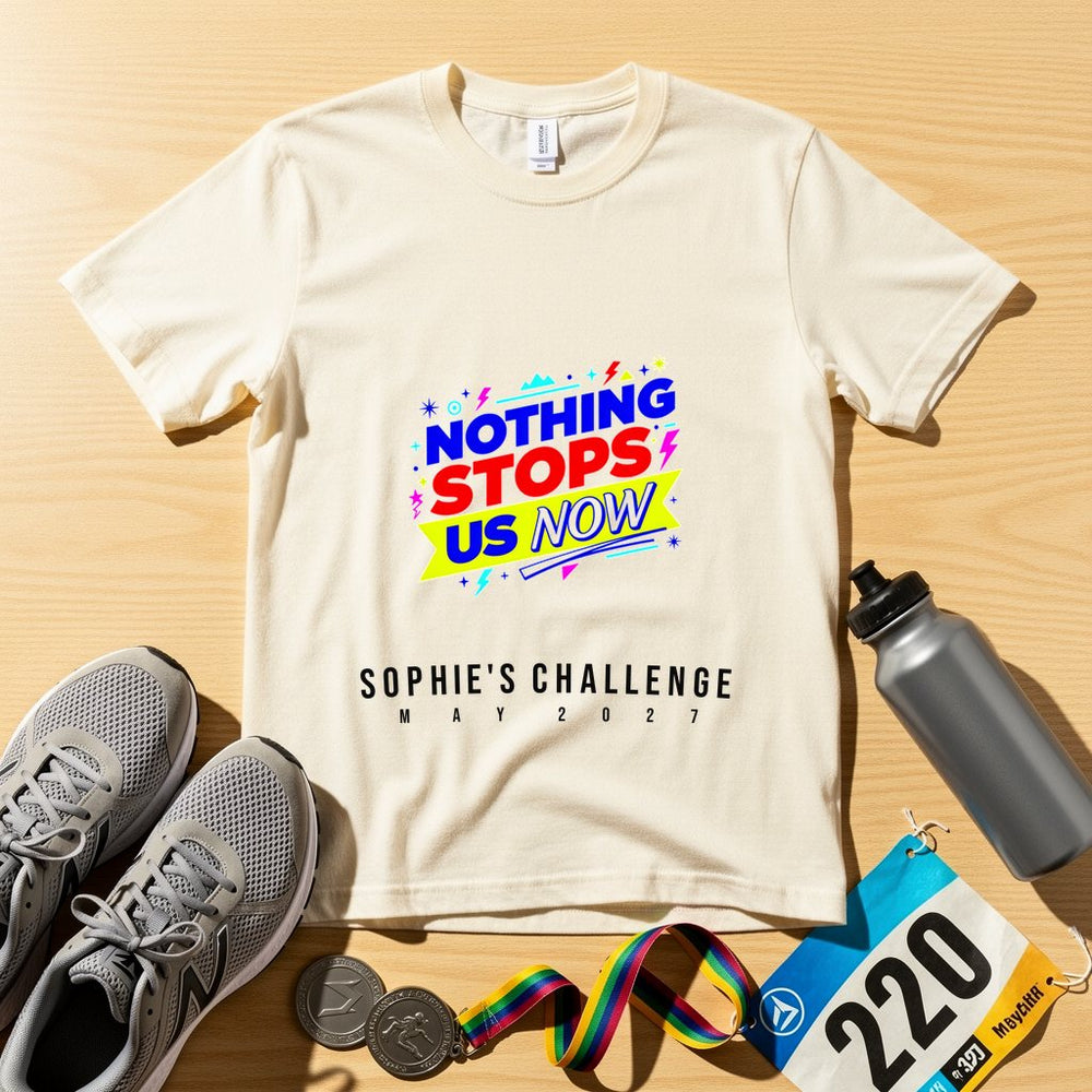 Nothing Stops Us Personalized Charity T-Shirt