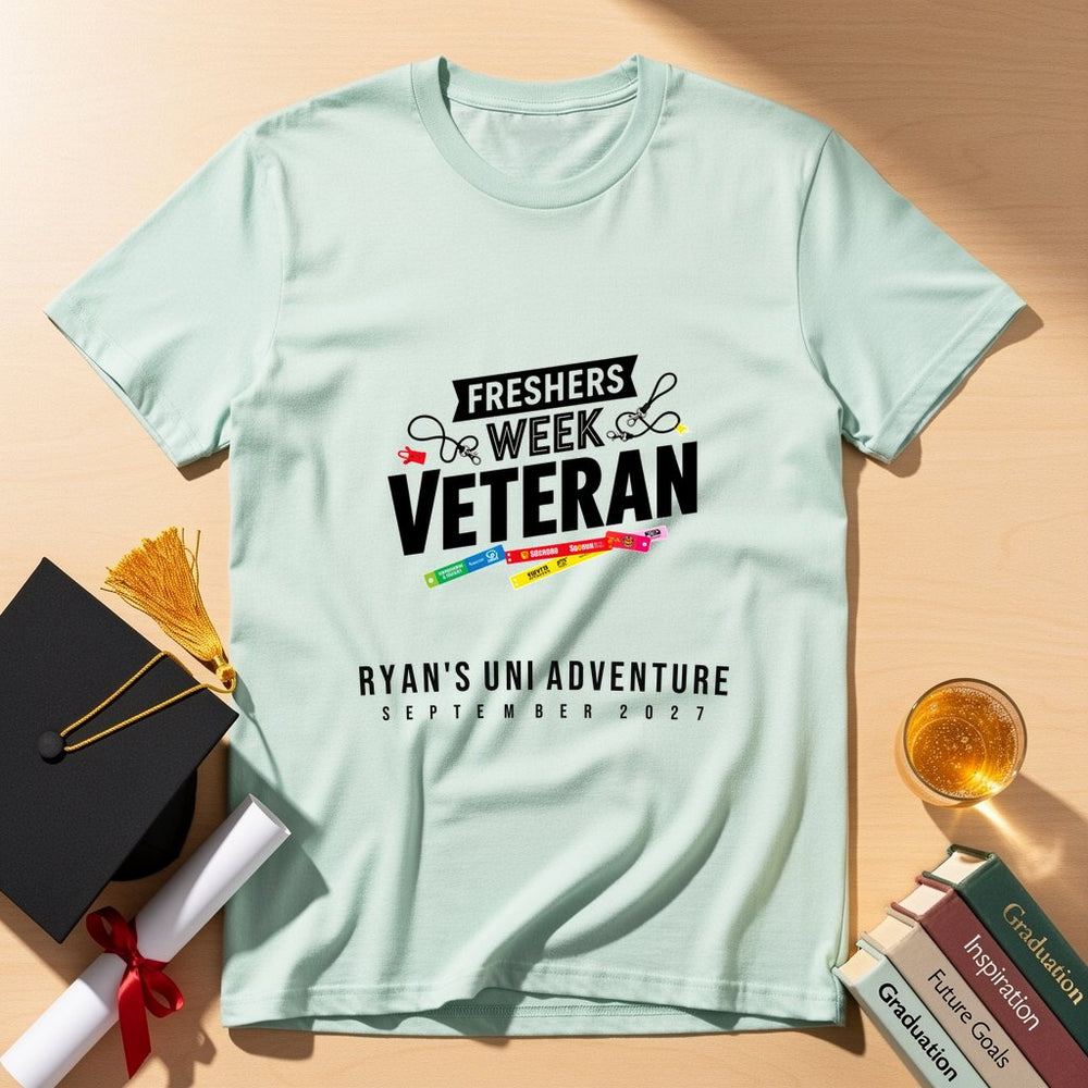 Week Veteran Personalized Freshers T-Shirt