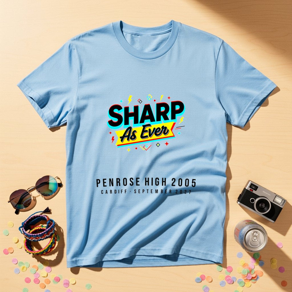 Sharp As Ever Personalized Group T-Shirt