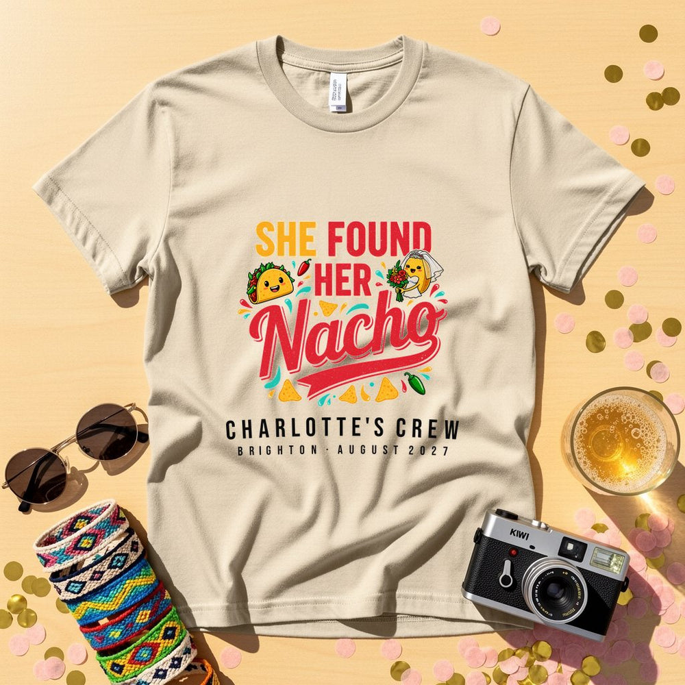 Found Her Nacho Personalized Weekender T-Shirt