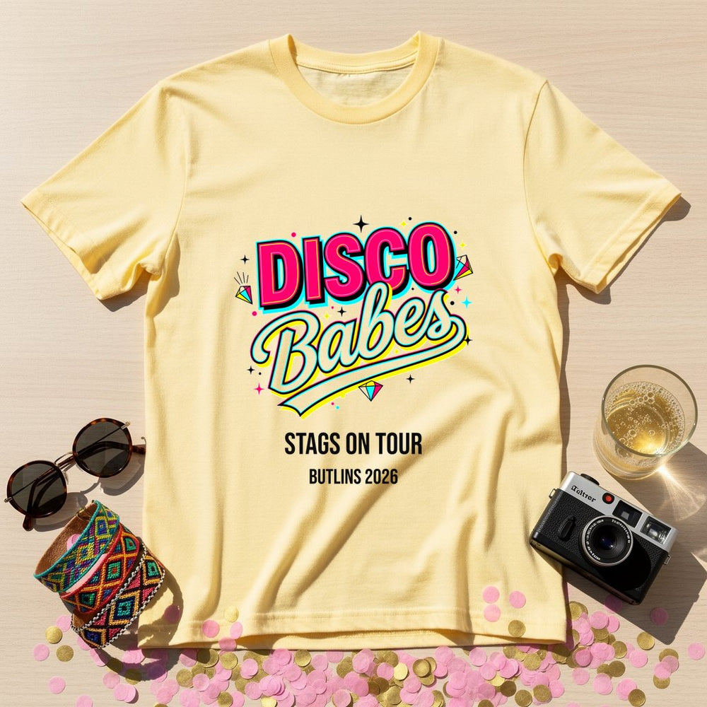 Disco Babes Personalized Weekender T-Shirt