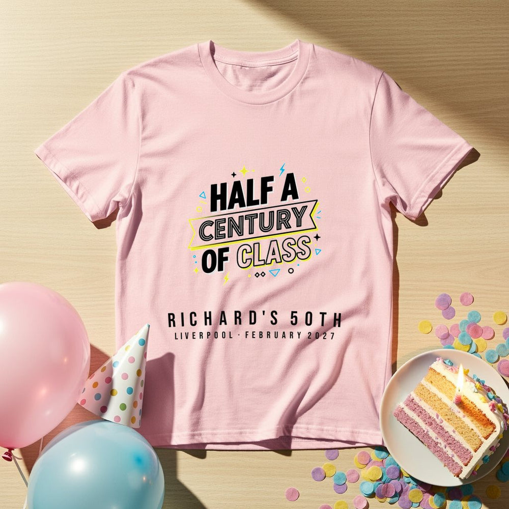 Half Century Class Personalized Group T-Shirt
