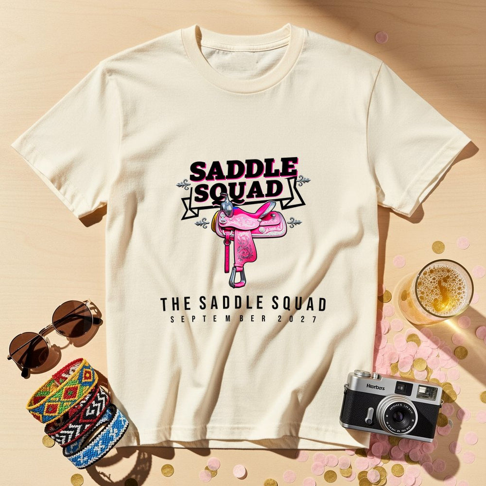 Saddle Squad Personalized Weekender T-Shirt