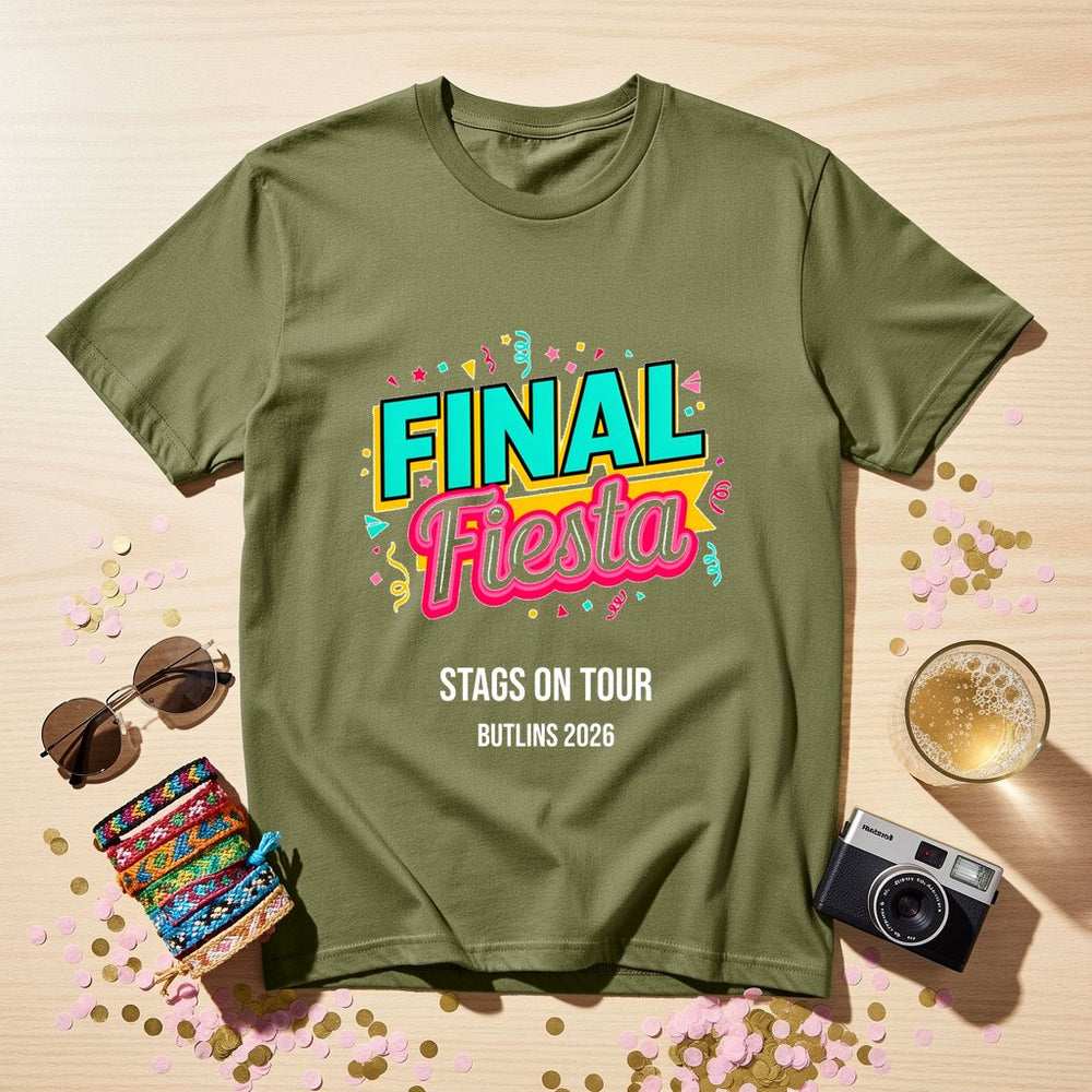 Final Fiesta Personalized Weekender T-Shirt