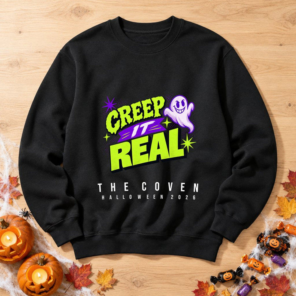 Creep It Real — Personalised Halloween Sweatshirt