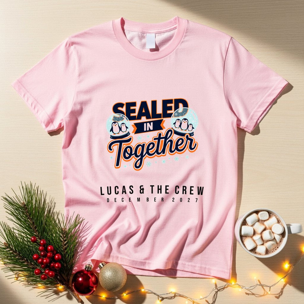 Sealed Together Personalized Group Tee & Sweatshirt