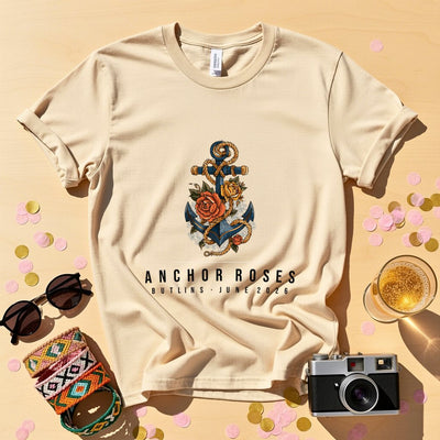 Anchor and Roses
