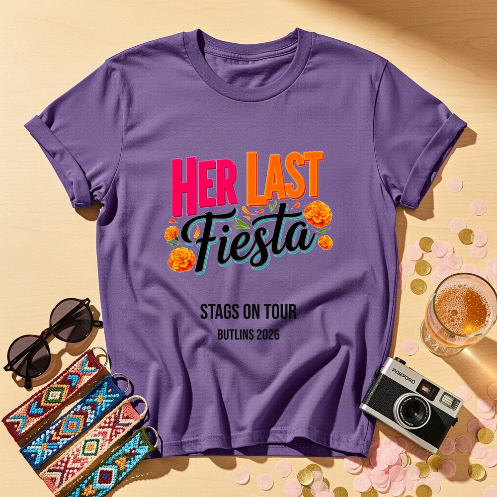 Last Fiesta Personalized Weekender T-Shirt