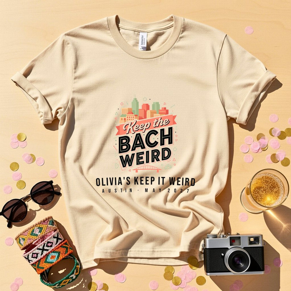 Austin Skyline Personalized Bachelorette T-Shirt