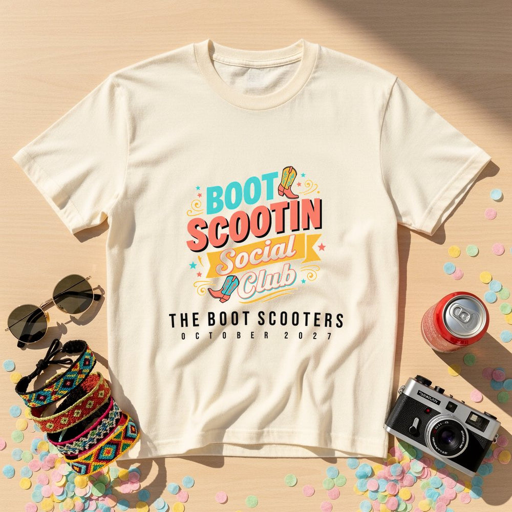 Boot Scootin Personalized Weekender T-Shirt