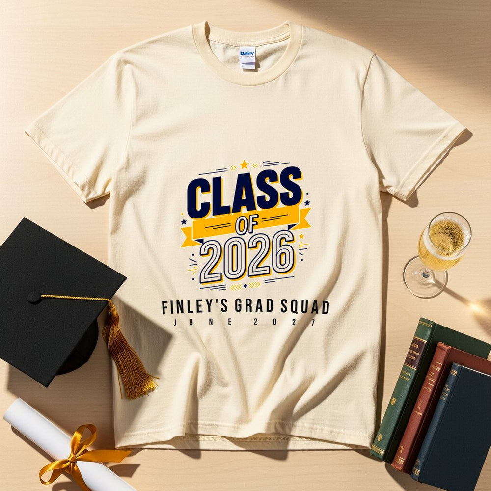 Class Of 2026 Personalized Group T-Shirt