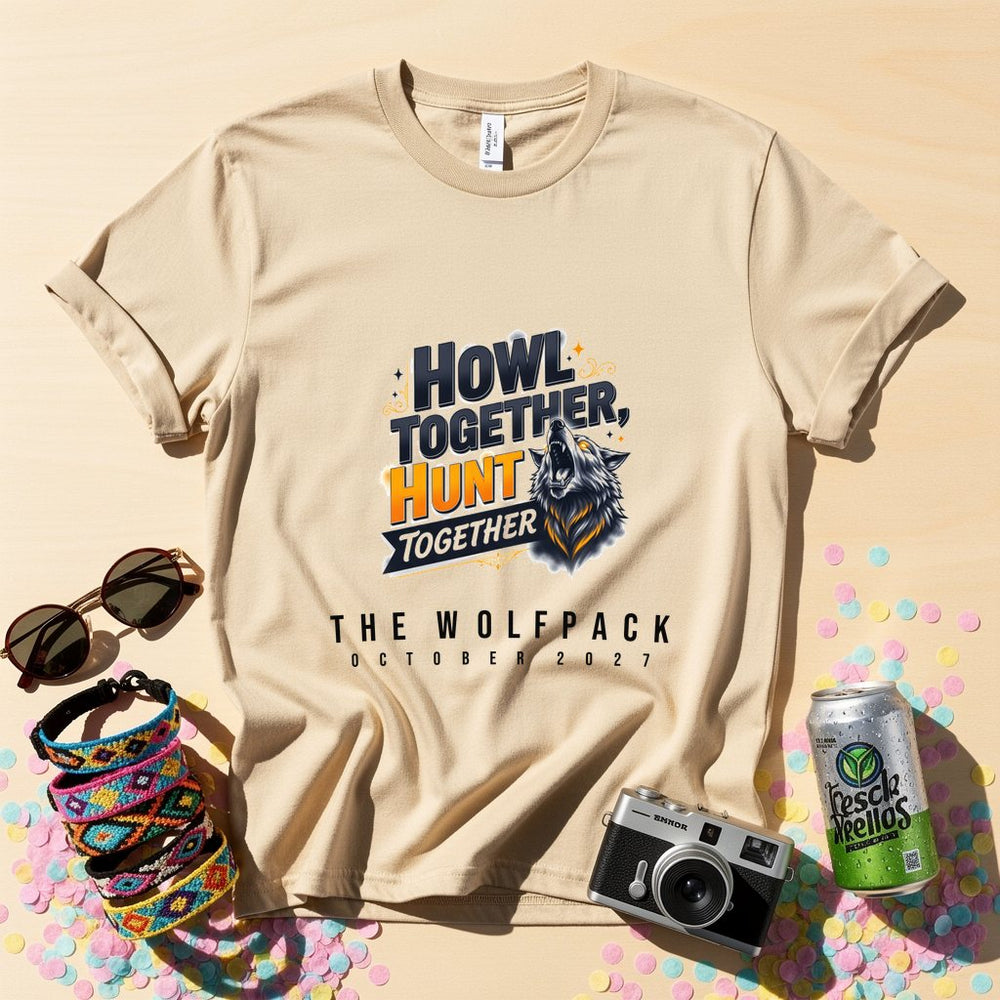 Howl Together Personalized Group T-Shirt