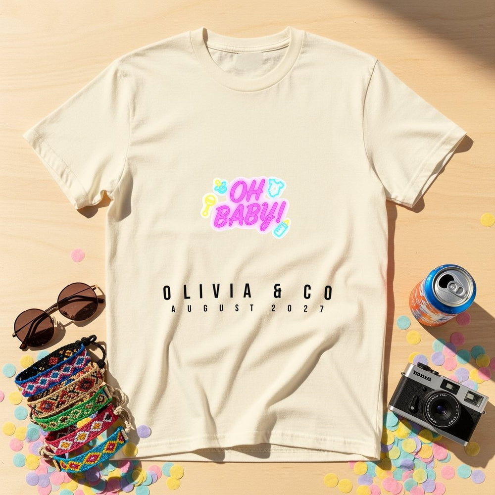 Oh Baby Personalized Group T-Shirt