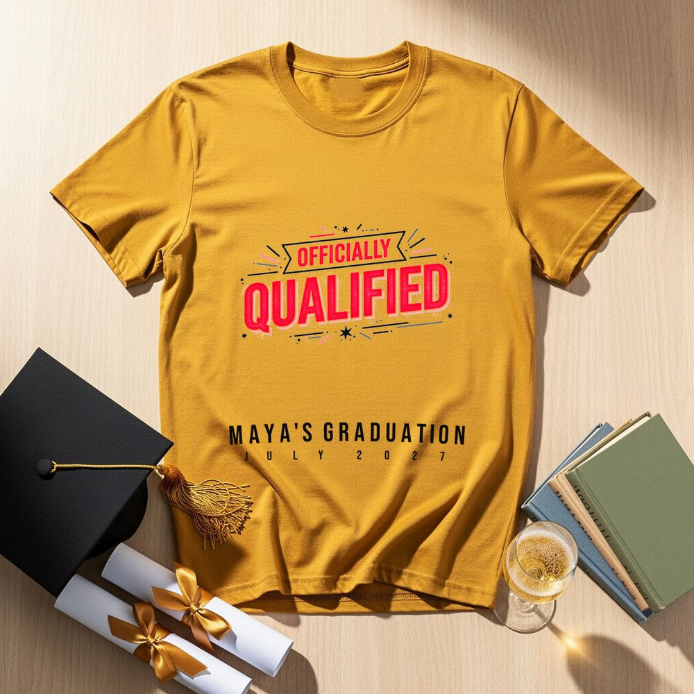 Officially Qualified Personalized Group T-Shirt