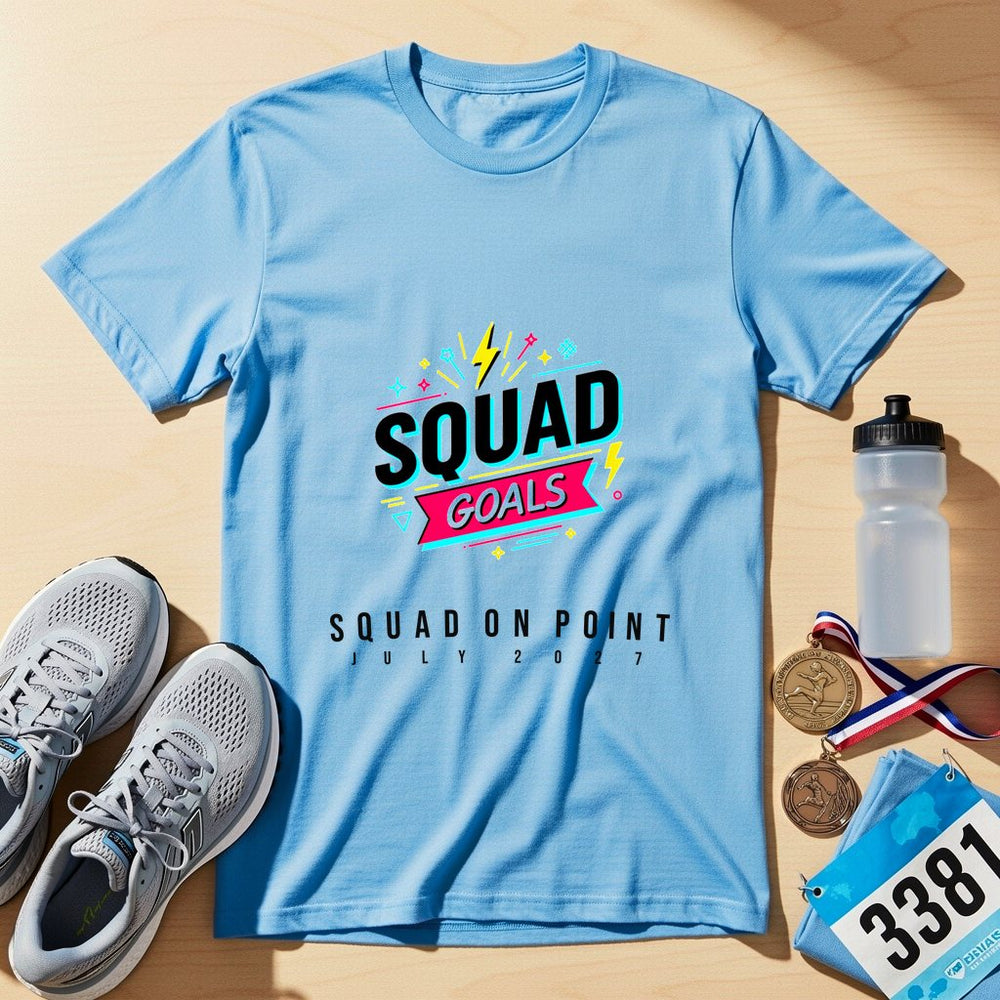 Squad Goals Personalized Charity T-Shirt